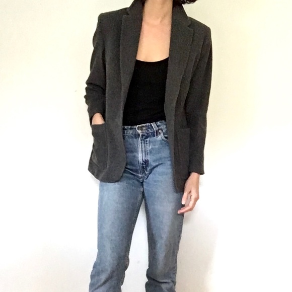 Cashmere wool blend blazer - Picture 5 of 16